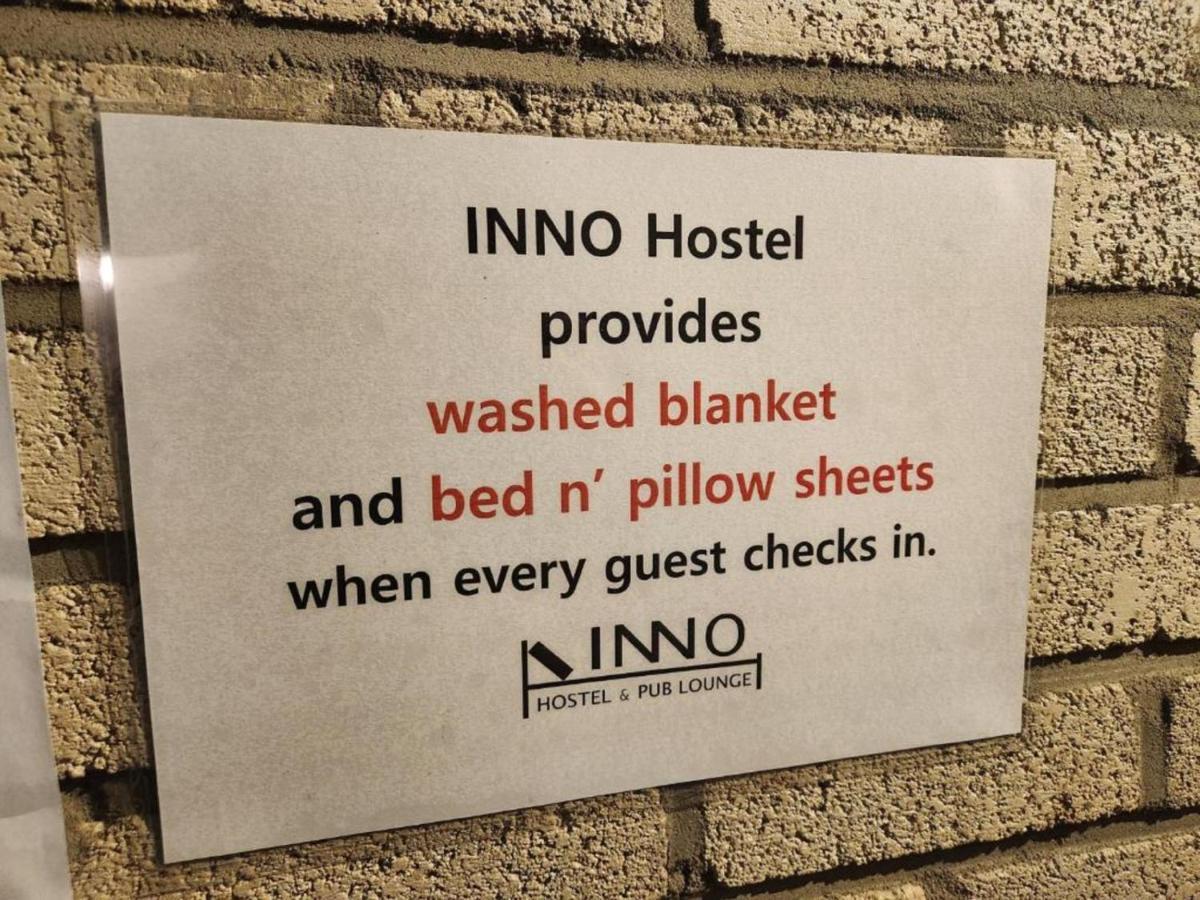 Inno Hostel & Pub Lounge Hongdae Seoul Bagian luar foto